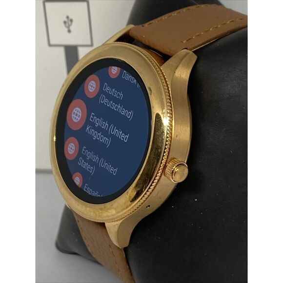 Fossil Gen 3 Authentic Genuine Smart Watch Custom Band FTW6005 PD342 - Picture 4 of 12